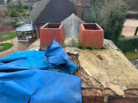 Chimney liner installation