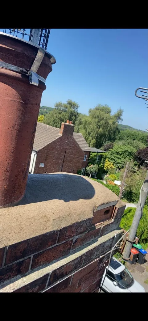 Chimney top view